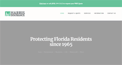 Desktop Screenshot of harrisinsurance.com